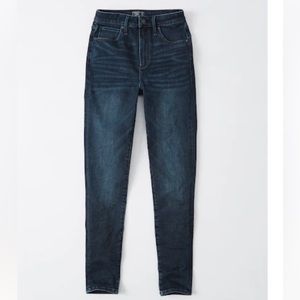 Abercrombie Curve Love High Rise Super Skinny Jeans